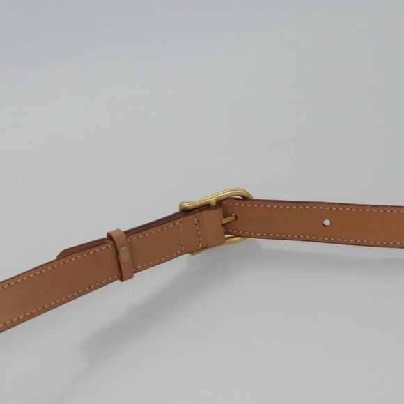 CELINE Macadam Canvas Shoulder Bag Beige Gold - Picture 8 of 13